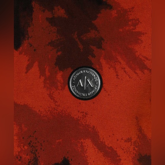 Armani Exchange CAMOUFLAGE ORGANIC COTTON SWEATER style tag - Picture 2 of 6